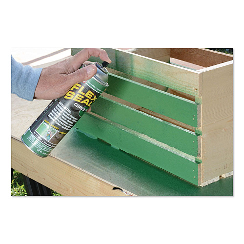 Flex Seal Liquid Rubber Sealant Coating Aerosol, 14 oz Aerosol Can, Dries Green, 6/Carton (FSGRNR20)