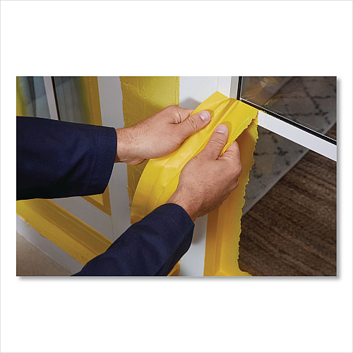 Flex Seal Removable Rubber Sealant Coating Flood Protection Spray, 10 oz Aerosol Can, Dries Yellow, 6/Carton (RFSYELR16)