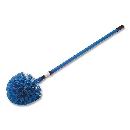 Carlisle Metal Telescopic Handle, 1" x 34", Blue, 12/Carton (36545000CT)