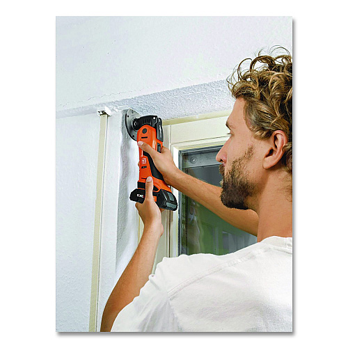 Fein MULTIMASTER AMM 700 Max AS Cordless Oscillating Multi-Tool (Tool Only), 18 V, Variable Speed, 10,000 to 19,500 OPM (71293662090)
