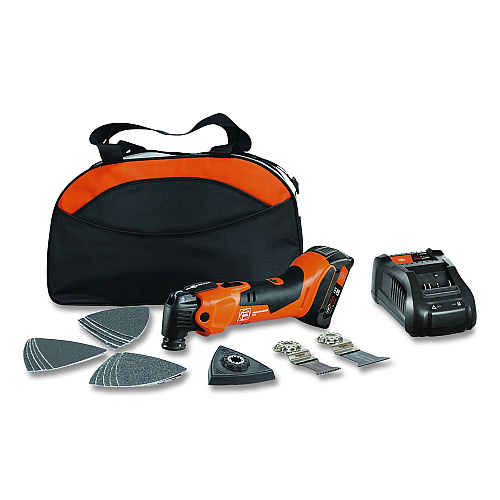 Fein MULTIMASTER AMM 700 Max AS Cordless Oscillating Multi-Tool (Tool Only), 18 V, Variable Speed, 10,000 to 19,500 OPM (71293662090)