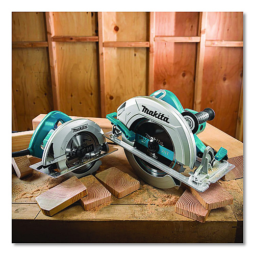 Makita 5007F 7.25" Circular Saw, 5,800 RPM, Bevel Range, 24 T Blade