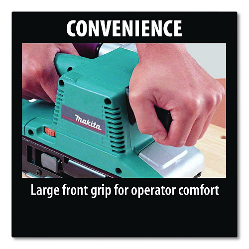 Makita 3" x 21" Belt Sander, Variable Speed, 1,440 rom Max, 3 x 21 Belt, 8.8 Amps (9903)