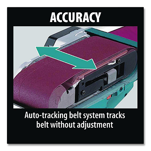 Makita 3" x 21" Belt Sander, Variable Speed, 1,440 rom Max, 3 x 21 Belt, 8.8 Amps (9903)