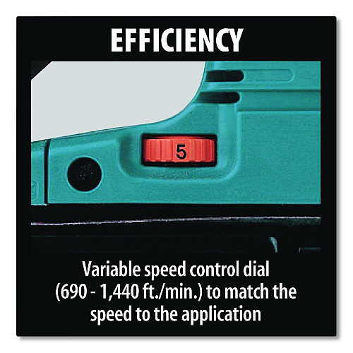 Makita 3" x 21" Belt Sander, Variable Speed, 1,440 rom Max, 3 x 21 Belt, 8.8 Amps (9903)