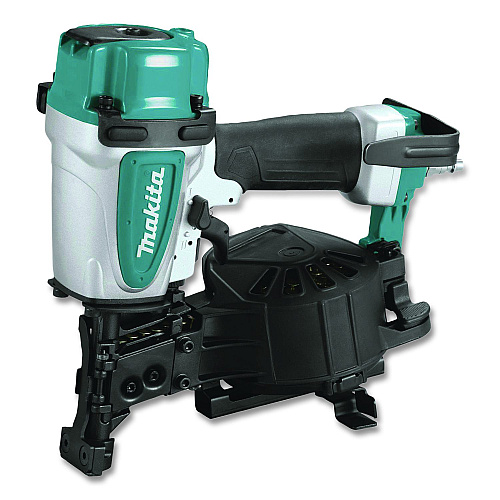 Makita 1 3/4" Roofing Nailer (Reconditioned), 3/4" to 1 3/4" Nails, Teal/Black/Gray (AN454R)
