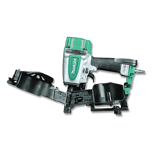 Makita 1 3/4" Roofing Nailer (Reconditioned), 3/4" to 1 3/4" Nails, Teal/Black/Gray (AN454R)