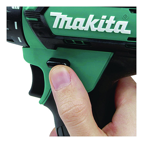 Makita FD09R1 12V MAX CXT Lithium-Ion 3/8" Cordless Drill Driver Kit with Two Batteries (2 Ah), (Reconditioned) (FD09R1R)