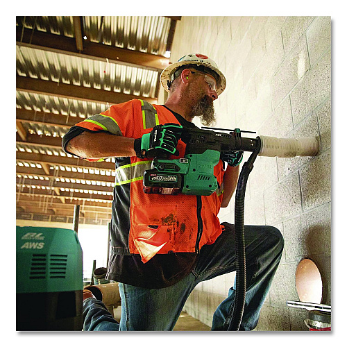 Makita 40V Max XGT Brushless Lithium-Ion 1 3/16" Cordless AVT AWS Rotary Hammer Drill Kit (4 Ah) (GRH09M1)