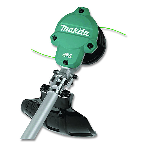 Makita 40V max XGT Lithium-Ion Brushless 15" Cordless String Trimmer Kit, (Reconditioned), 68.25" Length, Teal/Black/Silver (GRU01M1R)