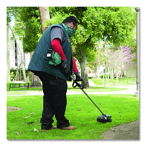 Makita 40V max XGT Lithium-Ion Brushless 15" Cordless String Trimmer Kit, (Reconditioned), 68.25" Length, Teal/Black/Silver (GRU01M1R)