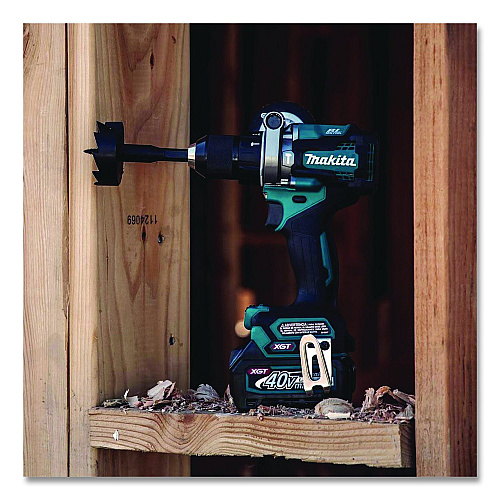 Makita 40V MAX XGT Brushless Lithium-Ion 1/2" Cordless Hammer Drill Driver and Four-Speed Impact Driver Combo Kit (Reconditioned) (GT200DR)