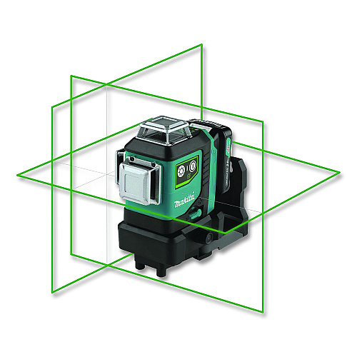 Makita 12V max CXT Lithium-Ion Self-Leveling Cordless Three-Plane Laser Kit (SK700GDNAJ)