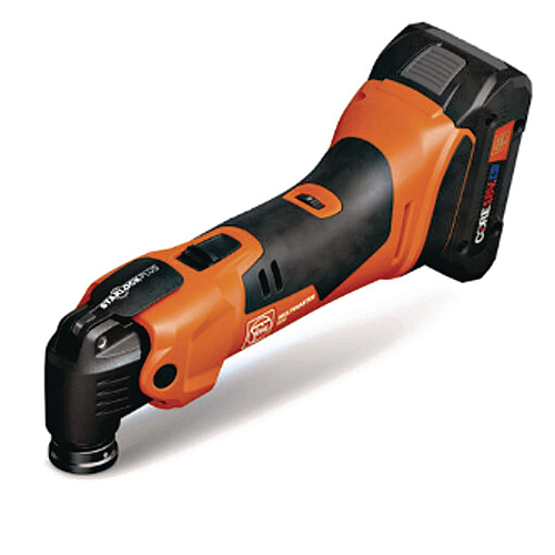 Fein MULTIMASTER AMM 500 AS 4 Ah Cordless Oscillating Multi-Tool Kit with 12 Accessories, Variable Speed (71293866090)