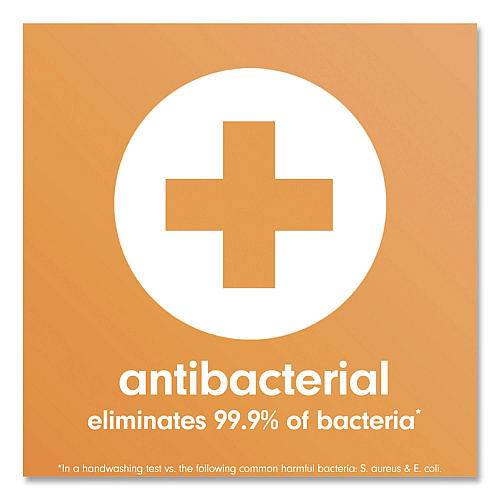 Softsoap Antibacterial Liquid Hand Soap Refill, Fresh Scent, 50 oz, Orange, 3/Carton (61048277)