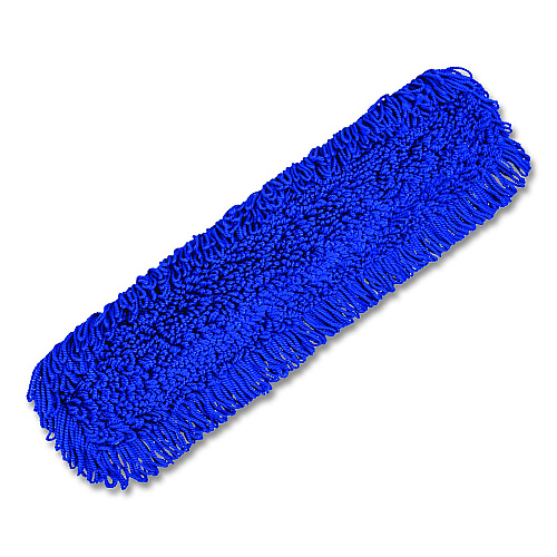 Gritt Commercial Microfiber Looped Dust Mop Pad Head, 36 x 5, Blue, 3/Pack (GRI182363PK)