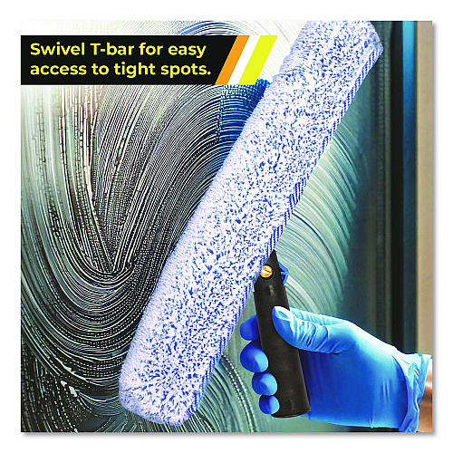 Gritt Commercial Heavy-Duty Swivel Window Washer, 14" Wide Blade (GRI133)