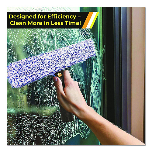 Gritt Commercial Heavy-Duty Swivel Window Washer, 14" Wide Blade, 12/Carton (GRI13312PK)