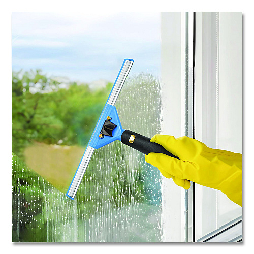 Gritt Commercial Swivel Window Washing Kit with Squeegee and Washer, 14" Wide (GRI136)