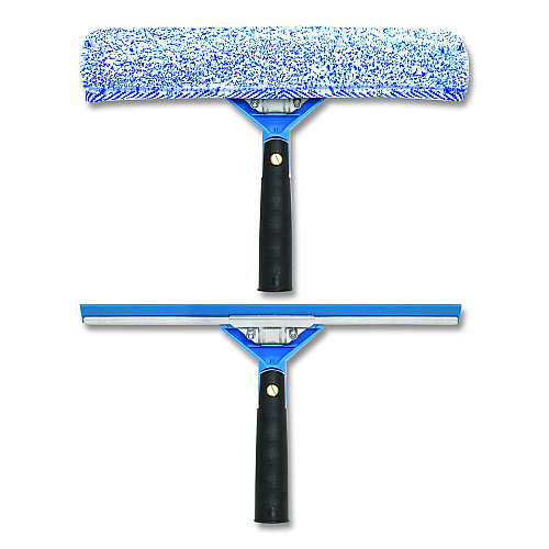 Gritt Commercial Swivel Window Washing Kit with Squeegee and Washer, 14" Wide (GRI136)