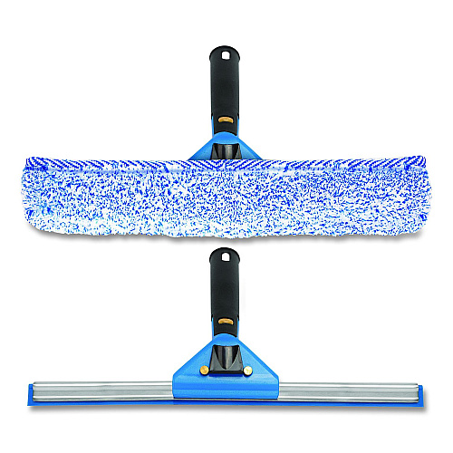 Gritt Commercial Swivel Window Washing Kit with Squeegee and Washer, 14" Wide, 2/Kit (GRI1362PK)