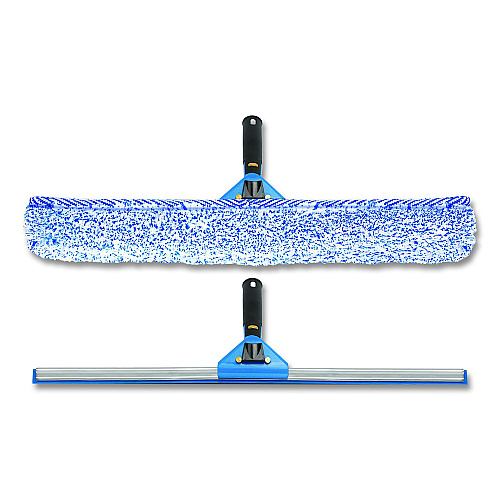 Gritt Commercial Swivel Window Washing Kit with Squeegee and Washer, 18" Wide, 2/Kit (GRI136182PK)