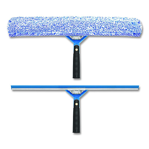 Gritt Commercial Swivel Window Washing Kit with Squeegee and Washer, 18" Wide, 2/Kit (GRI136182PK)