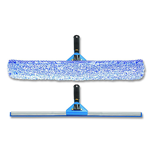 Gritt Commercial Swivel Window Washing Kit with Squeegee and Washer, 18" Wide, 3/Kit (GRI136183PK)