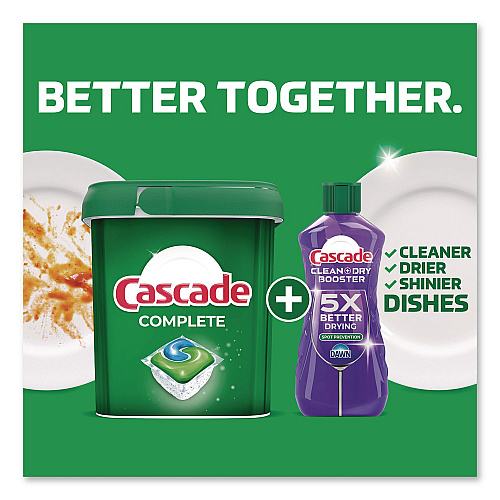 Cascade Complete ActionPacs, Fresh Scent, 17.6 oz Bag, 33 Pacs/Bag, 4 Bags/Carton (21697)