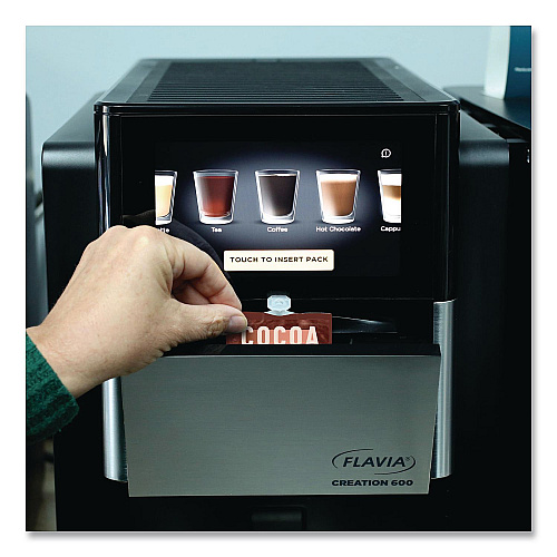 Flavia Cocoa Bliss Hot Chocolate Mix, Chocolate, 72/Carton (48788)