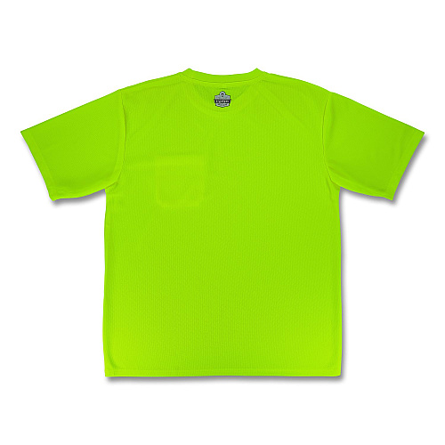 ergodyne GloWear 8092 Non-Certified Essential Hi-Vis T-Shirt, 2X-Large, Lime (21796)