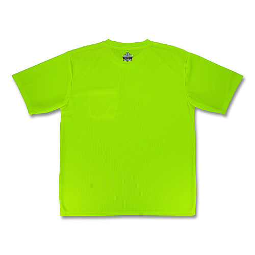 ergodyne GloWear 8092 Non-Certified Essential Hi-Vis T-Shirt, 4X-Large, Lime (21798)