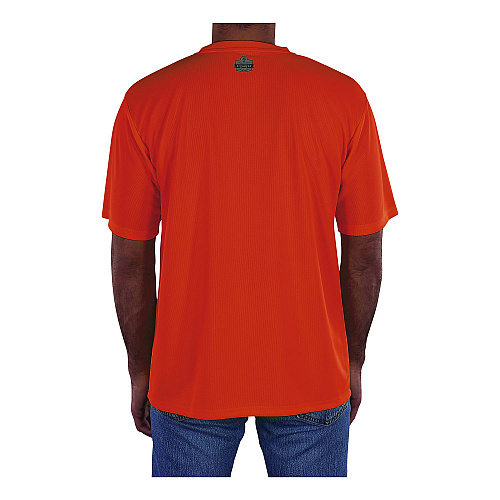 ergodyne GloWear 8092 Non-Certified Essential Hi-Vis T-Shirt, 2X-Large, Orange (21806)