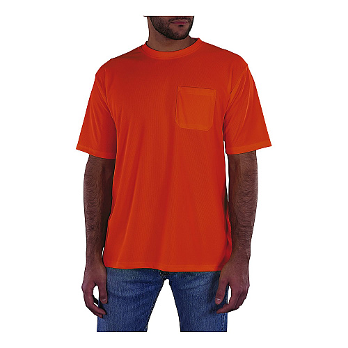 ergodyne GloWear 8092 Non-Certified Essential Hi-Vis T-Shirt, 3X-Large, Orange (21807)