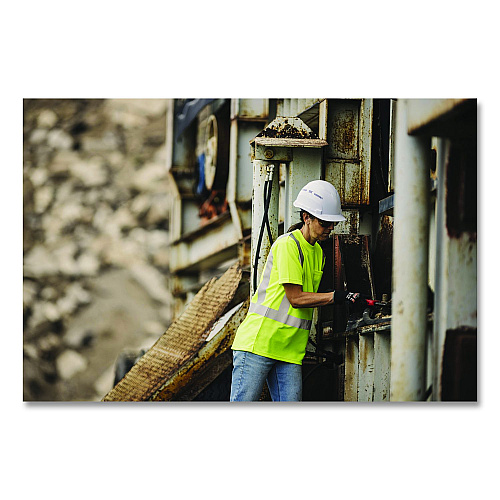 ergodyne GloWear 8282 Class 2 Essential Hi-Vis T-Shirt, X-Large, Lime (21835)