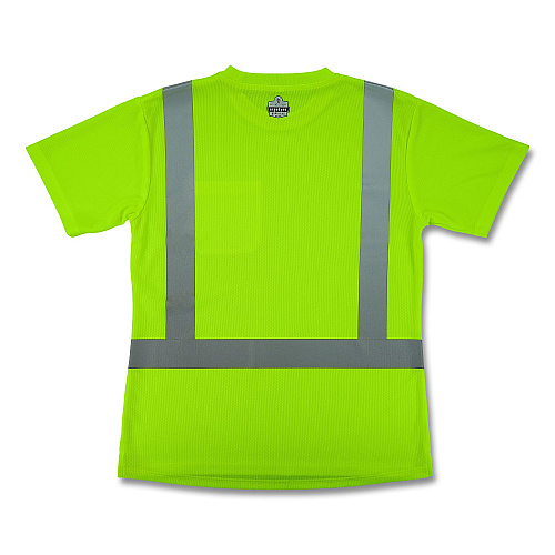 ergodyne GloWear 8274 Class 2 Women's Essential Hi-Vis T-Shirt, Medium, Lime (22073)