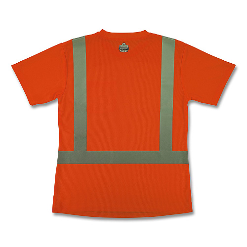 ergodyne GloWear 8274 Class 2 Women's Essential Hi-Vis T-Shirt, 2X-Large, Orange (22086)