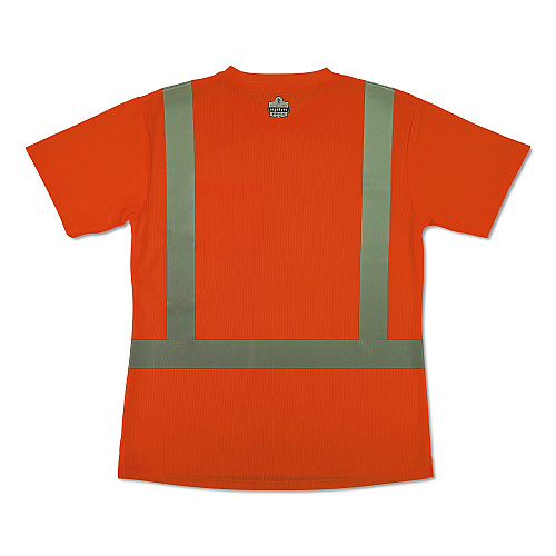 ergodyne GloWear 8274 Class 2 Women's Essential Hi-Vis T-Shirt, 3X-Large, Orange (22087)