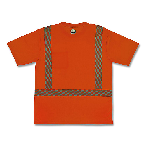 ergodyne GloWear 8292 Class 2 Performance Hi-Vis T-Shirt, X-Large, Orange (22245)