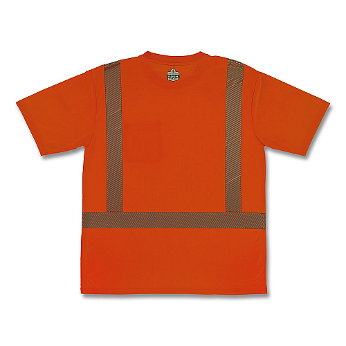 ergodyne GloWear 8292 Class 2 Performance Hi-Vis T-Shirt, 2X-Large, Orange (22246)