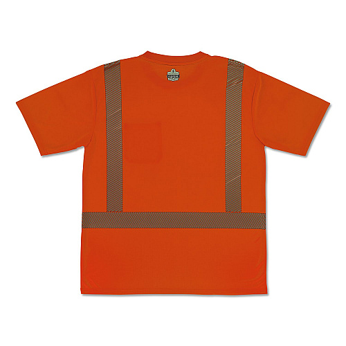 ergodyne GloWear 8292 Class 2 Performance Hi-Vis T-Shirt, 3X-Large, Orange (22247)