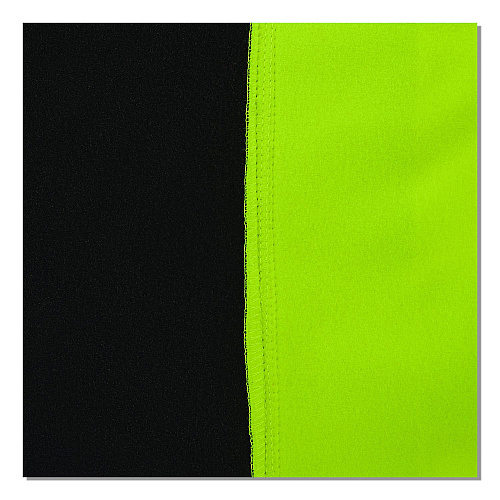 ergodyne GloWear 8311BK Class 3 Essential Hi-Vis Hooded Sweatshirt with Black Bottom, Large, Lime (22874)
