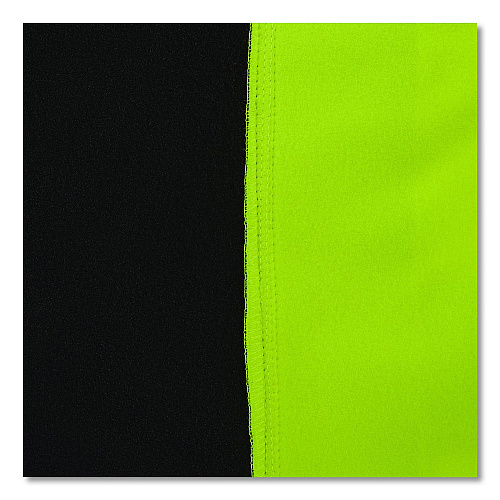ergodyne GloWear 8317BK Class 3 Performance Hi-Vis Hooded Sweatshirt with Black Bottom, 4X-Large, Lime (22978)