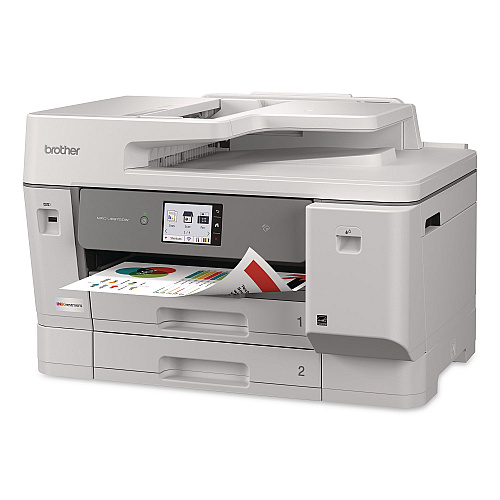 Brother Workhorse MFC-J6975DW Business Color Inkjet AIO Printer, Copy/Fax/Print/Scan