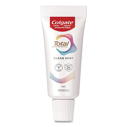 Colgate Total Toothpaste, Coolmint, 0.88 oz, 24/Carton (61044324)