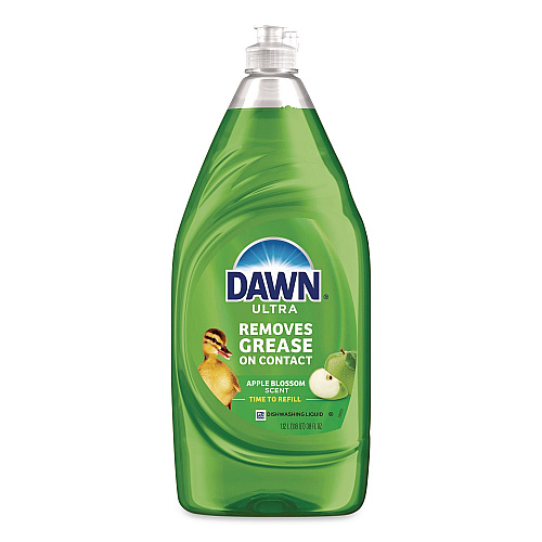 Dawn Ultra Liquid Dish Detergent, Apple Blossom Scent, 38 oz Bottle, 8/Carton (20711)