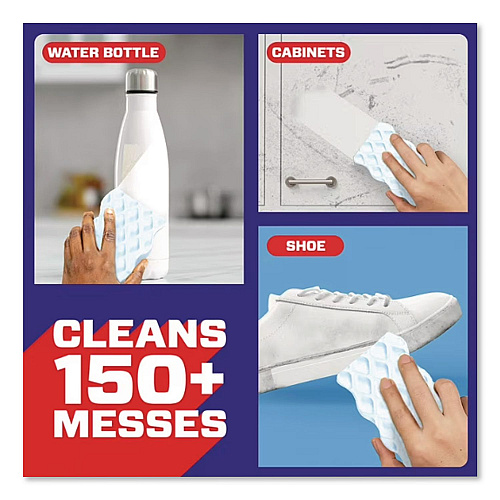 Mr. Clean Magic Eraser, 4.6 x 0.9, 2.2" Thick, White, 9/Box, 2 Boxes/Carton (22880CT)