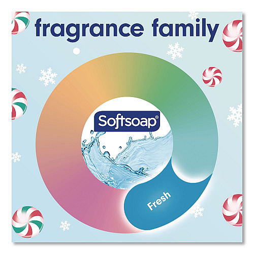 Softsoap Limited Edition Frosty Mint Liquid Hand Soap, Peppermint Scent, 11 oz Pump Bottle (61023761)