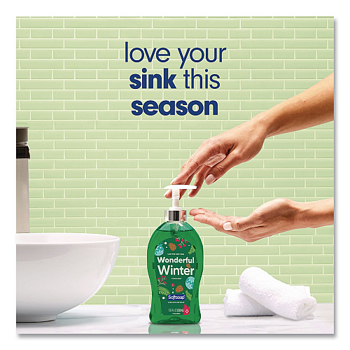 Softsoap Limited Edition Wonderful Winter Liquid Hand Soap, Pine Scent, 11.25 oz Pump Bottle (61023766)
