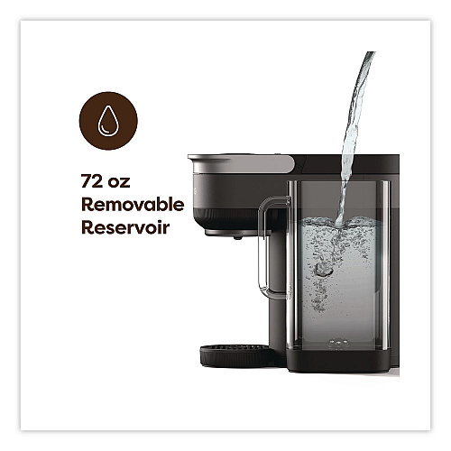 Keurig K-Crema 9-Cup Single Serve Coffee Maker, Black (5000380920)